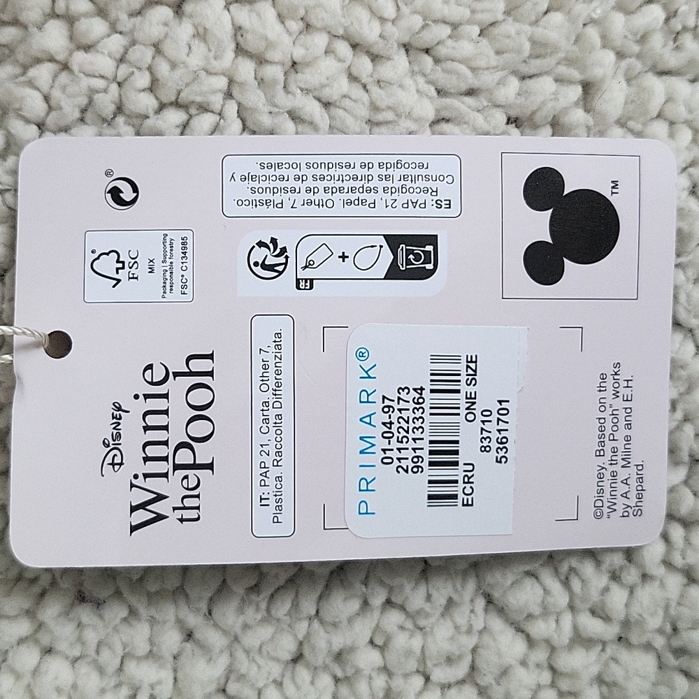Disney Winnie the Pooh & Friends Crossbody Cellphone Bag By Primark - Picture 5 of 7